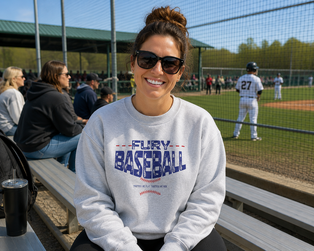 FURY Baseball | Crewneck Sweatshirt - Gildan