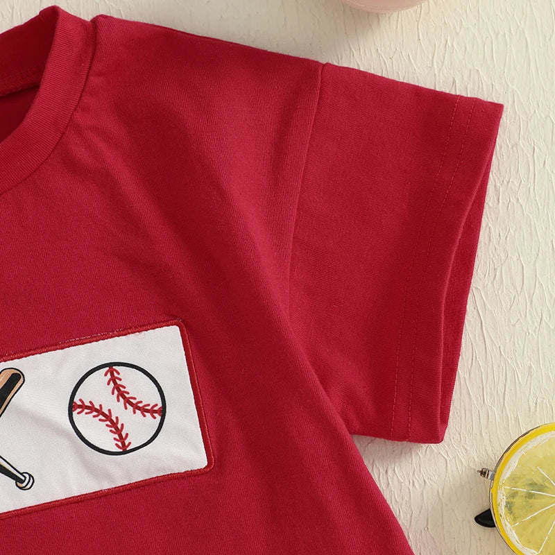 Baseball Romper
