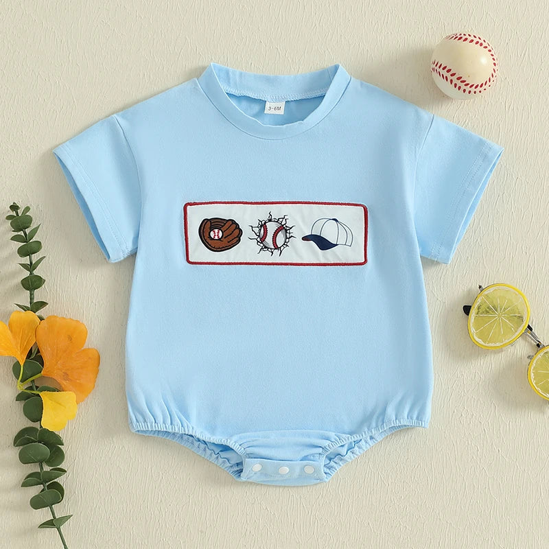 Baseball Romper