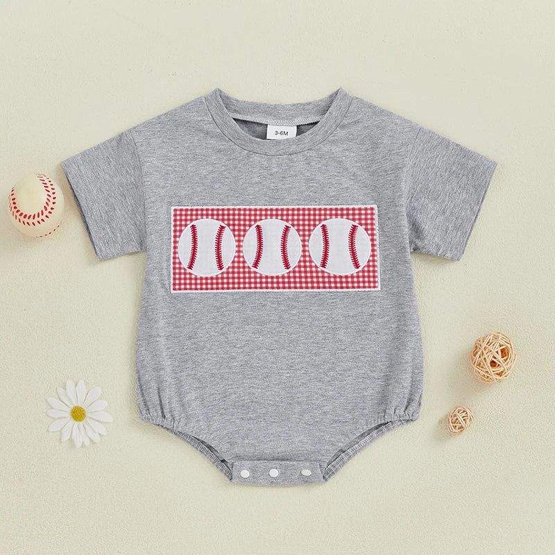 Johnny Baseball Romper