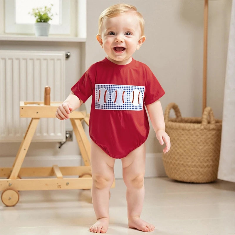 Johnny Baseball Romper