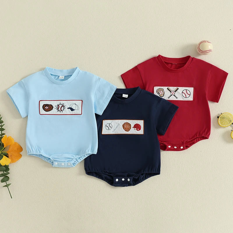 Baseball Romper